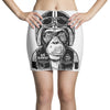 monkey in the motorcycle Mini Skirts