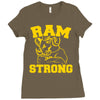 ram strong Ladies Fitted T-Shirt