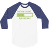 sarcasm loading funny computer tech gee 3/4 Sleeve Shirt