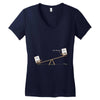 bully Women's V-Neck T-Shirt