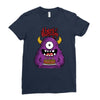 happy birthday monster Ladies Fitted T-Shirt