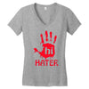 hai hater trending Women's V-Neck T-Shirt