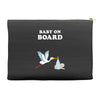 Baby On Board with Stork Accessory Pouches