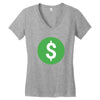 usd Women's V-Neck T-Shirt