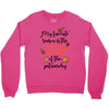 my favorite season is the fall of the patriarchy Crewneck Sweatshirt