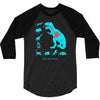 t rex diet 3/4 Sleeve Shirt