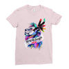 King Of Jungle Ladies Fitted T-Shirt
