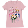 power unite Ladies Fitted T-Shirt