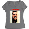 the shining Women's Triblend Scoop T-shirt