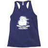 wheres my hos at santa claus Racerback Tank
