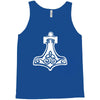 thors hammerretro viking norse fashion cool Tank Top