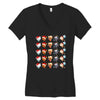 christmas animal Women's V-Neck T-Shirt
