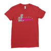 lady firefighter Ladies Fitted T-Shirt