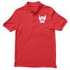 man beard funny mens Men's Polo Shirt