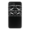 grumpy old men's club black iPhone 7 Plus Case