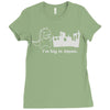 i'm big in japan Ladies Fitted T-Shirt