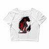 red revenge Crop Top