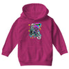 pop biker Youth Hoodie