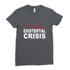 existential crisis Ladies Fitted T-Shirt