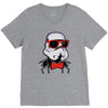 hipster trooper V-Neck Tee