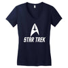 hardwell star trek Women's V-Neck T-Shirt