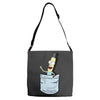 mr. poopybutthole Adjustable Strap Totes