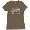 Papa Mama Chappie Ladies Fitted T-Shirt