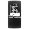 man tasking Samsung Galaxy S7 Edge