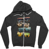 sunglass world Zipper Hoodie