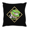 snake green Throw Pillow