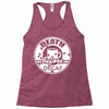 death before decaf coffee Racerback Tank