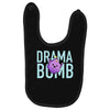 drama bomb Baby Bibs