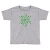 snowflake geek usb green Toddler T-shirt