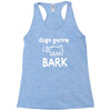 the janoskians dogs gonna bark Racerback Tank