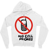no cell phones Zipper Hoodie