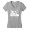 the godfather cool Women's V-Neck T-Shirt