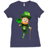 DABBİNG LEPRECHAUN Ladies Fitted T-Shirt