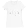 it's nippley out Ladies Fitted T-Shirt