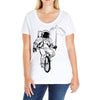 astronaut Ladies Curvy T-Shirt