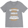 Super Cool Granddaughter Of A Freaking Awesome Grandma V-Neck Tee