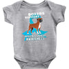 boxers support prostate cancer awareness Baby Bodysuit