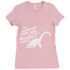 lochness monster Ladies Fitted T-Shirt