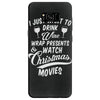 drink wine &amp; watch christmas movies Samsung Galaxy S8
