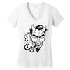 no sympathy for the devil Women's V-Neck T-Shirt