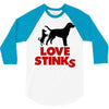 love stinks 3/4 Sleeve Shirt