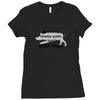 hunting giant hogs Ladies Fitted T-Shirt