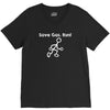 save gas run V-Neck Tee