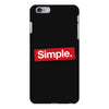 simple red iPhone 6 Plus/6s Plus Case