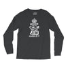 Keep Calm And Let Jim Handle It Long Sleeve Shirts