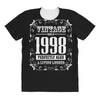 vintage made in 1998 perfectly aged a living legend All Over Women's T-shirt